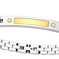 Bracelet Zancan Man Hi Teck in Steel EHB129-G - EHB129-G